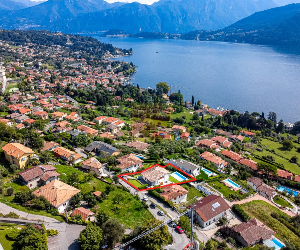 Bellissima villa sul lago di Como con piscina e vista su Bellagio